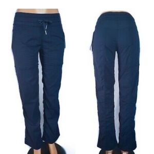 Lululemon Dance Yoga pant color: midnight blue size: 2 excellent condition